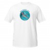 White T-Shirt Y15 with No More Plastic Bottles Design