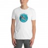 White T-Shirt Y15 with No More Plastic Bottles Design
