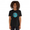 Black T-Shirt Y15 with No More Plastic Bottles Design